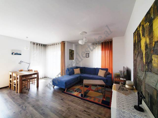 Two bedroom apartment for rent in at Kontakt building complex in Tirana , Albania